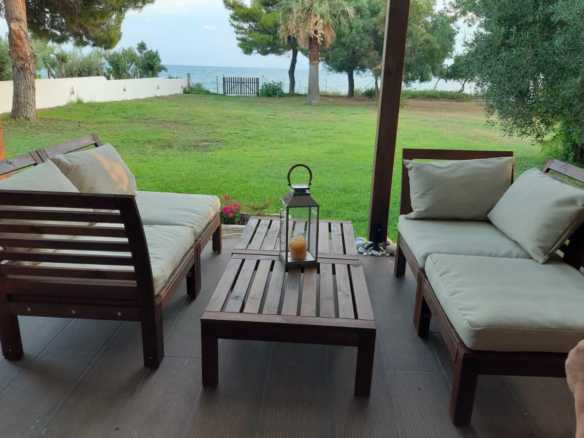Seafront Villa Joan Nea Skioni Dış mekan fotoğraf